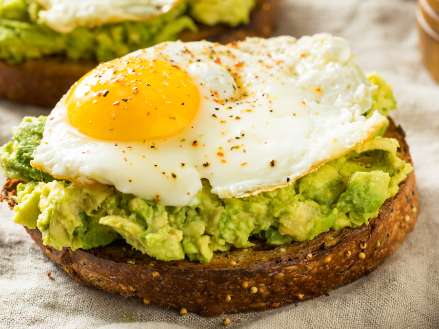 Avocado and Egg Salad Sandwich