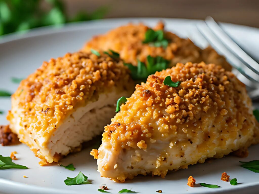 Baked Parmesan Crusted Chicken