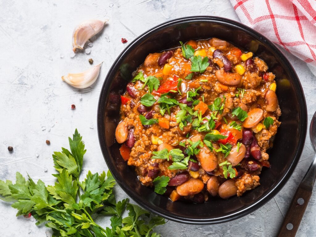 Beef and Black Bean Chili