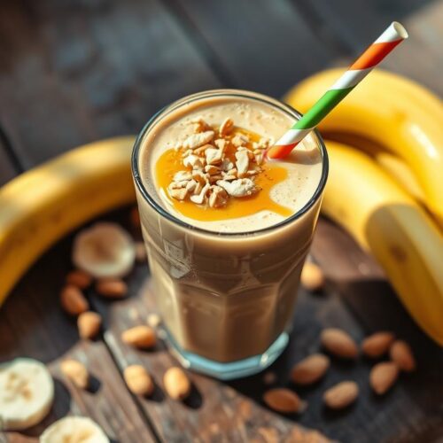 Creamy Peanut Butter Banana Smoothie