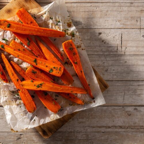 honey-glazed carrots