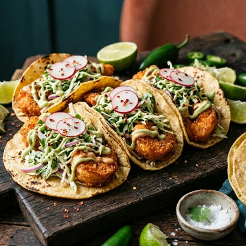spicy shrimp tacos