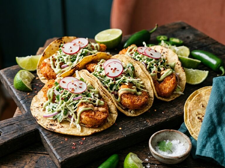 spicy shrimp tacos