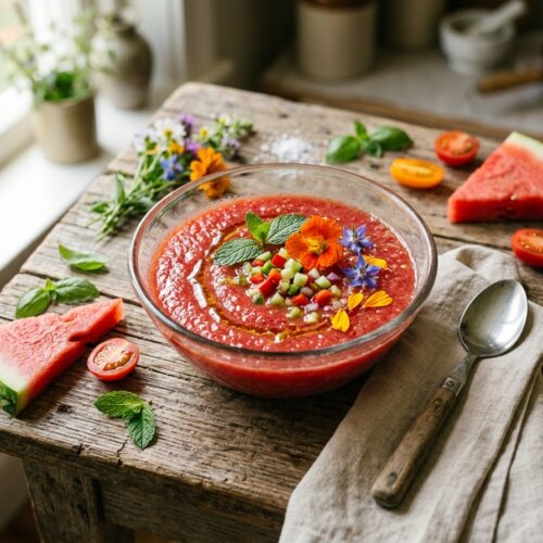 watermelon gazpacho