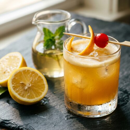 whiskey sour recipe
