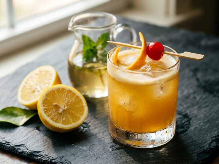 whiskey sour recipe