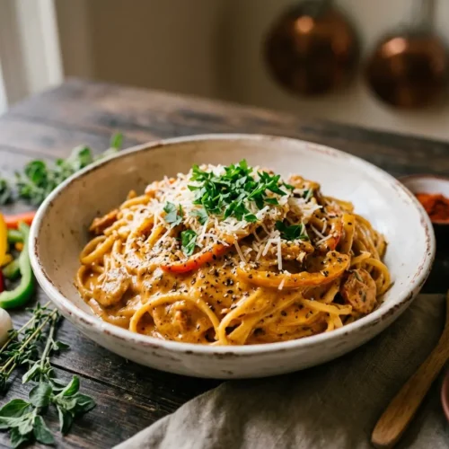 creamy cajun pasta