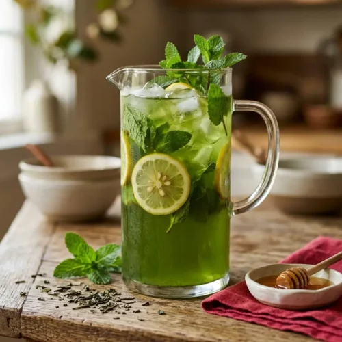 iced green tea