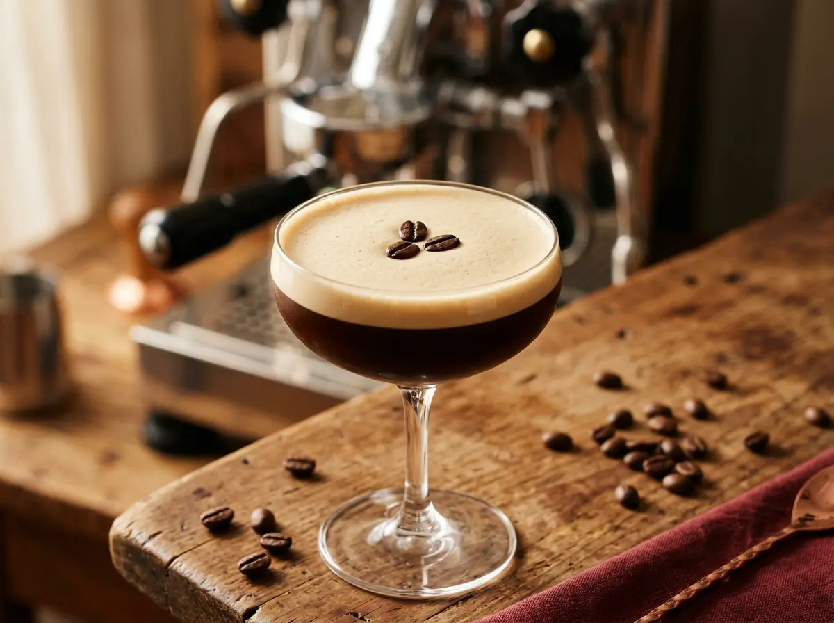 espresso martini mocktail