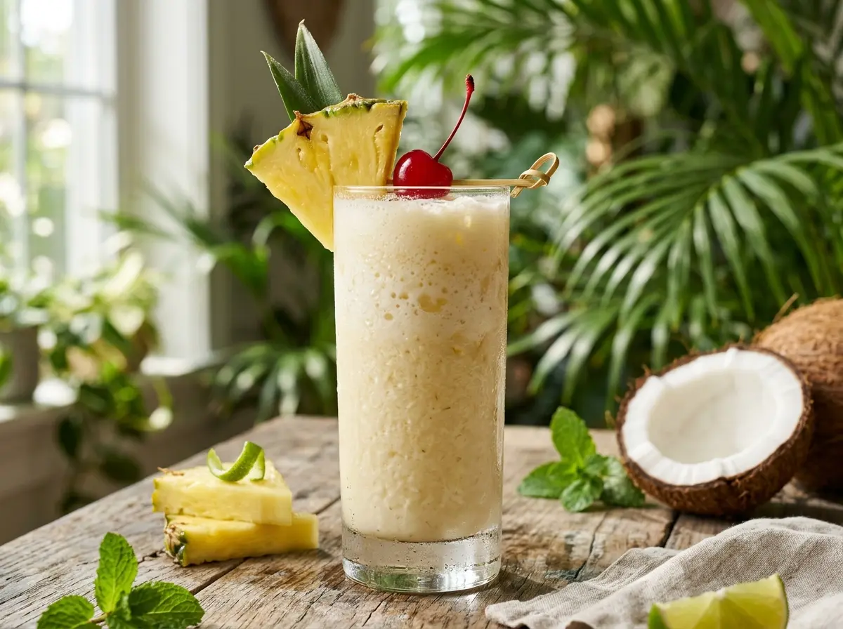 pina colada mocktail