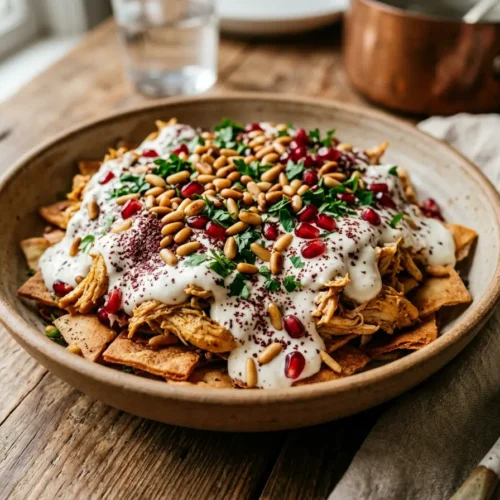 chicken fatteh