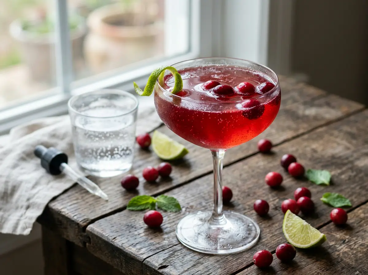 cosmopolitan mocktail