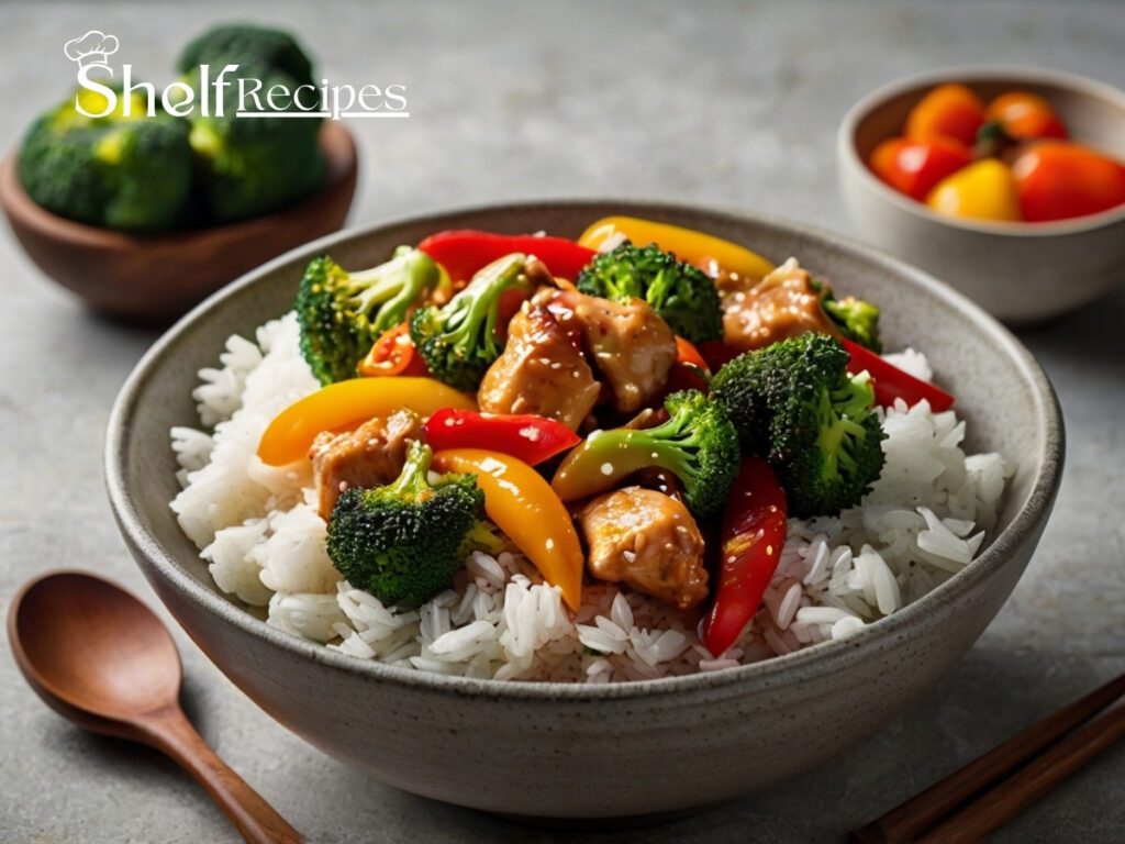 Stir-fried Chicken with Vegetables