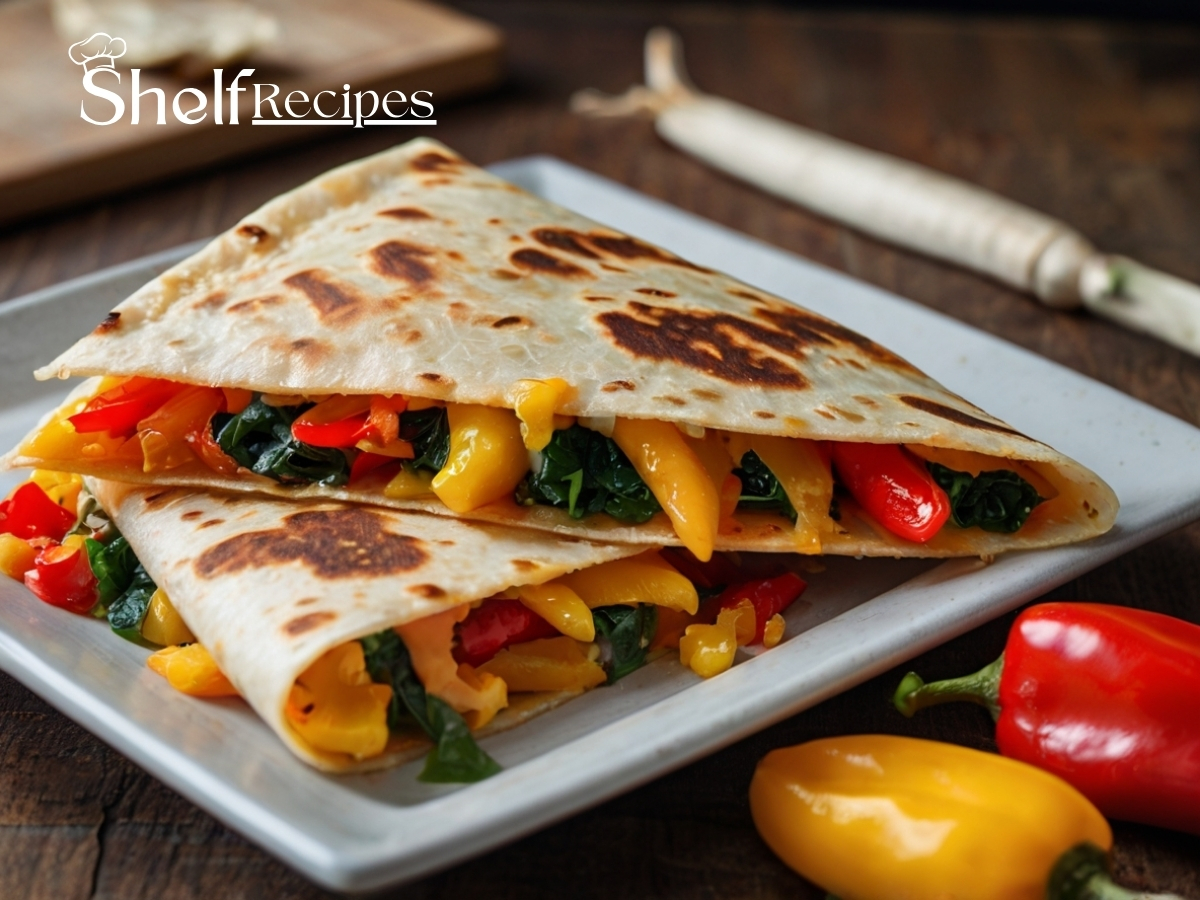 Veggie-Packed Quesadilla